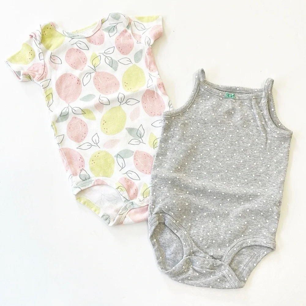Carter's baby girls bodysuits